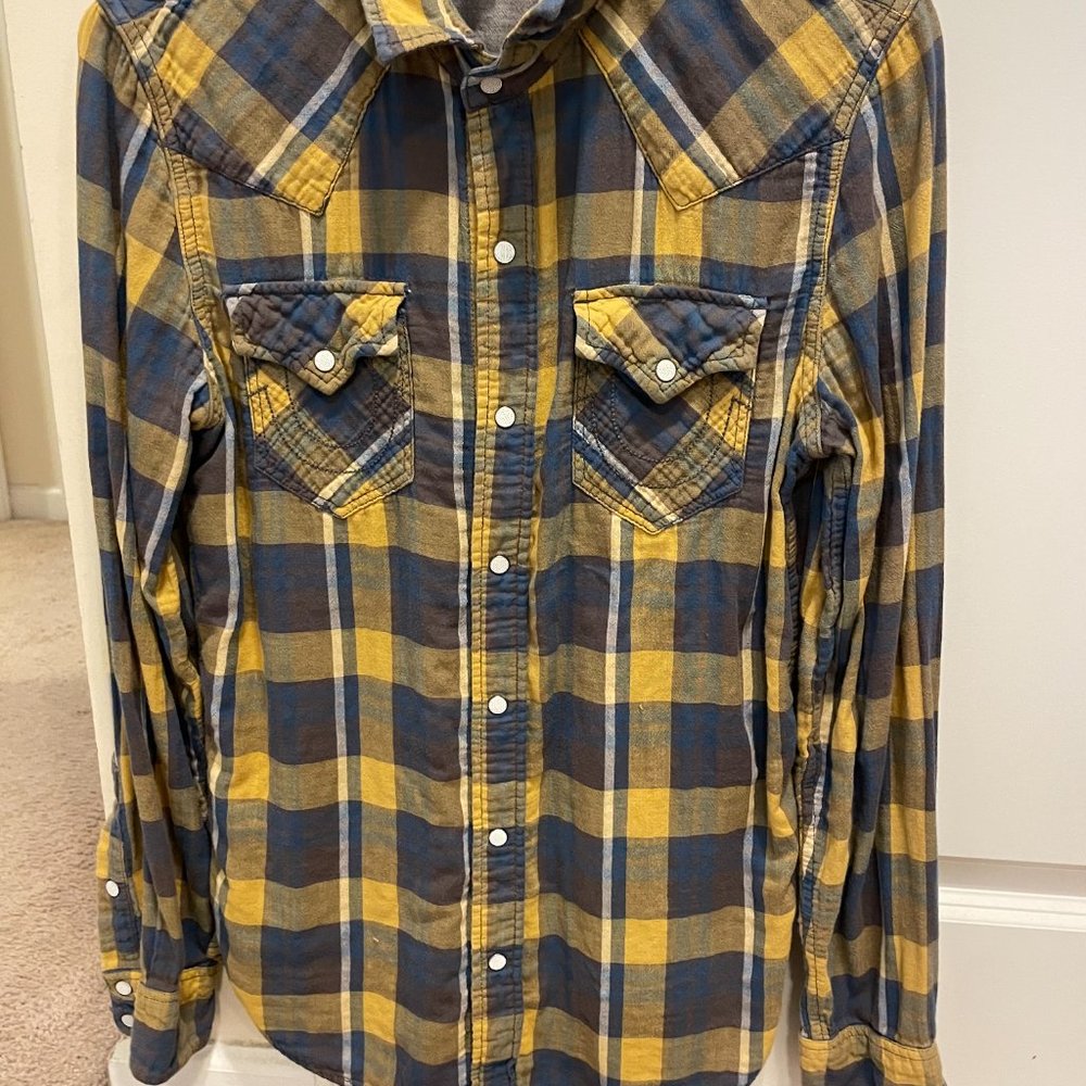 True Religion Men's Size Small Western Shirt